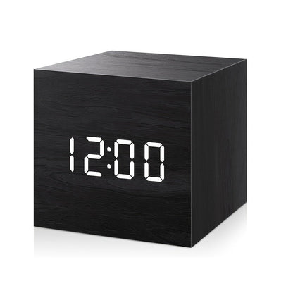 Compact Digital Alarm Clock with LED Display