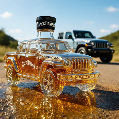 Rugged Jeep Offroad Bourbon Decanter