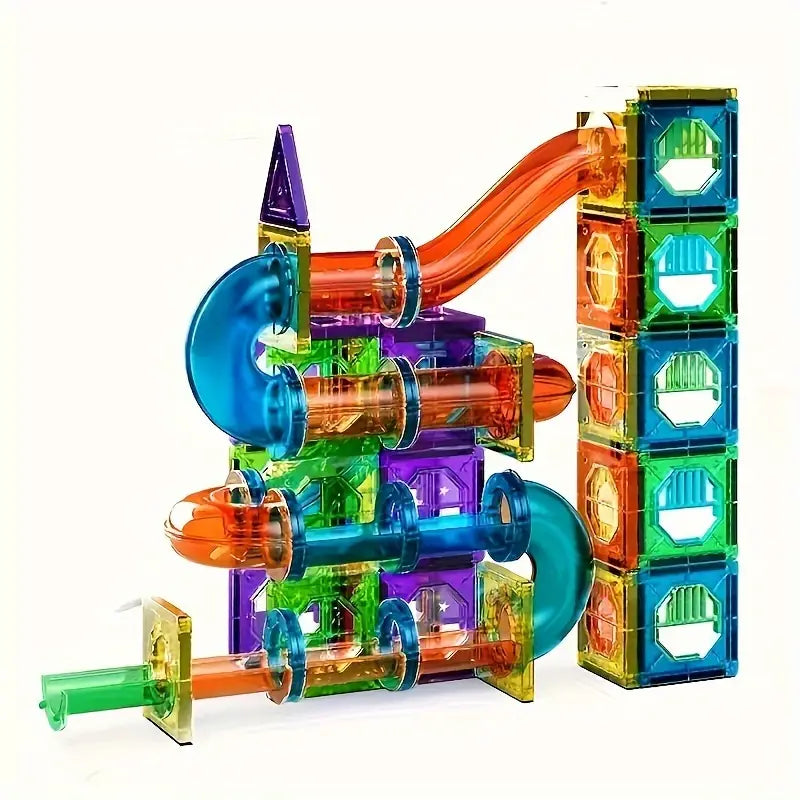 MagnaLite | LED Magnetic Building Blocks Set 69-Piece STEM Educational ...
