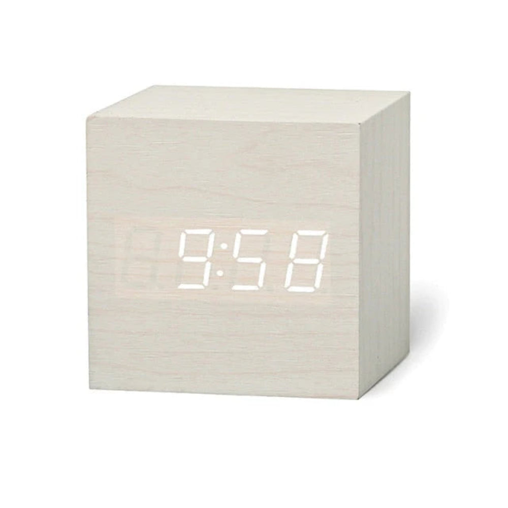 Small LED Clock with Dimmable Light and Temperature Display