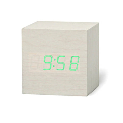 Small LED Clock with Dimmable Light and Temperature Display