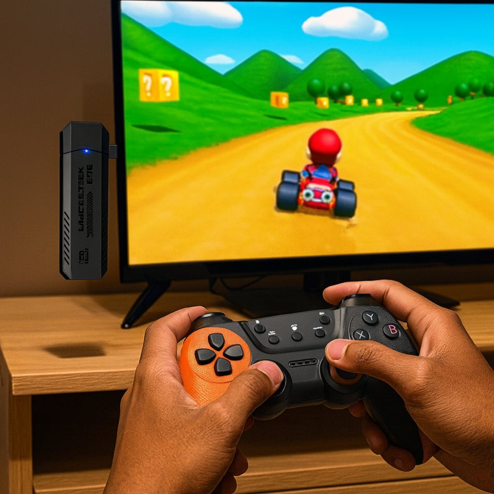 Classic Retro Gaming System with Wireless Controllers - Kidiora
