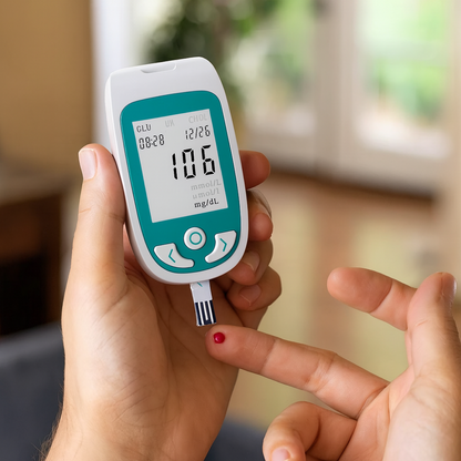 Accurate Home Diabetes Test Blood Sugar Monitoring Kit - Kidiora