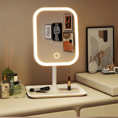 Bright LED Makeup Mirror with Adjustable Lighting - Kidiora