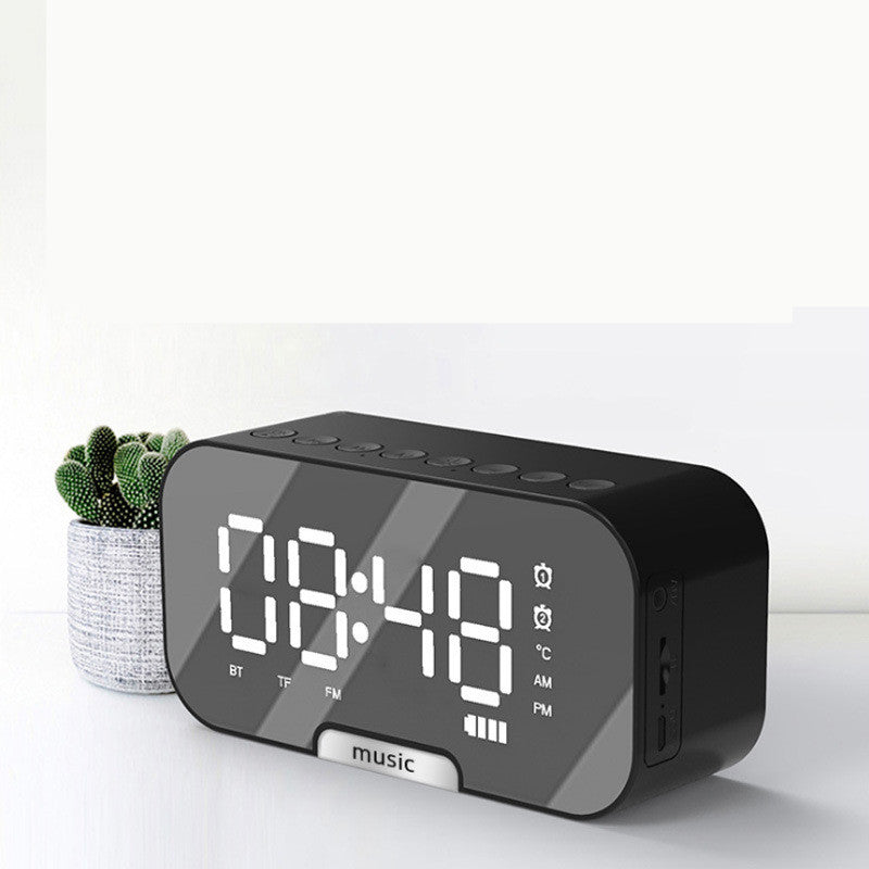 Digital Reflective Alarm Clock Bedroom Modern – Kidiora