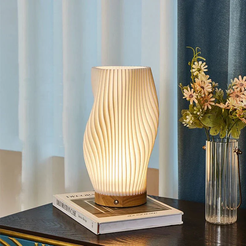 Modern LED Ceiling Lamp with Wave Design