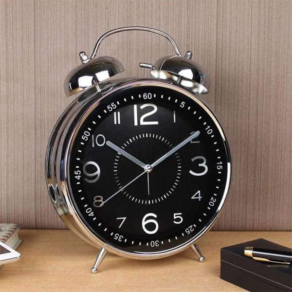 Big Classic Metal Alarm Clock - Kidiora